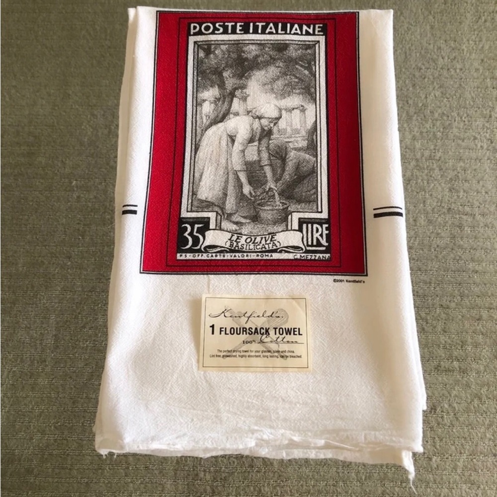 Vintage Flour Sack hand towel by Kentfield’s 2001